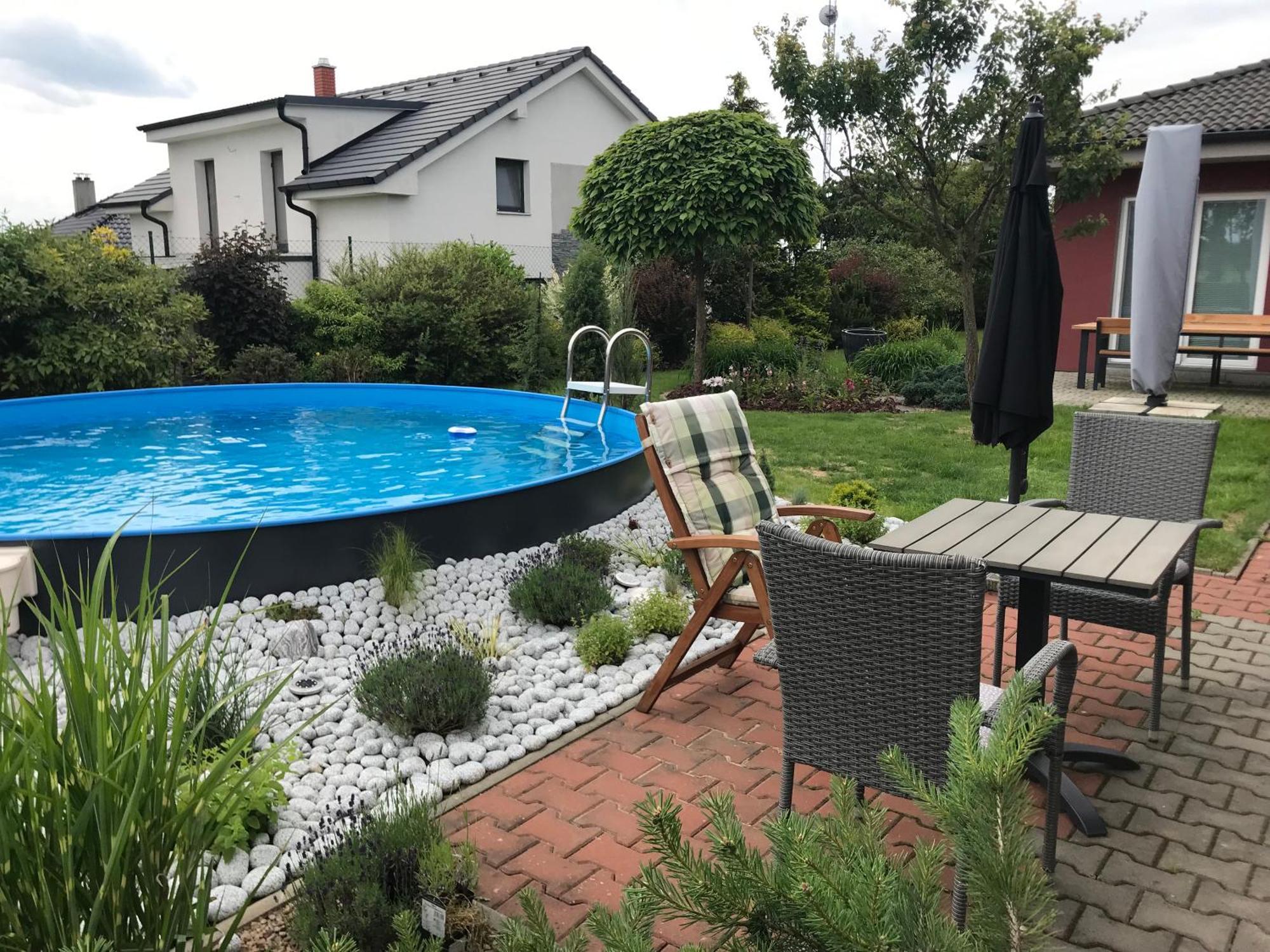 Nice appartment Křoví in family house with shared pool, terrace&garden Exterior foto